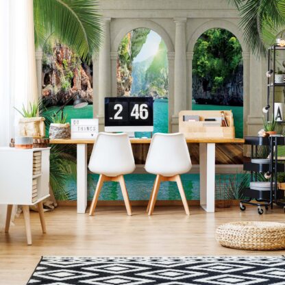 Tropical Lagoon 3D Archway View(1528WM)