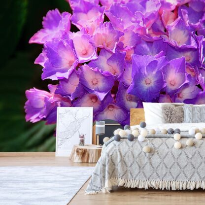Flowers Hydrangea Purple(1563WM)