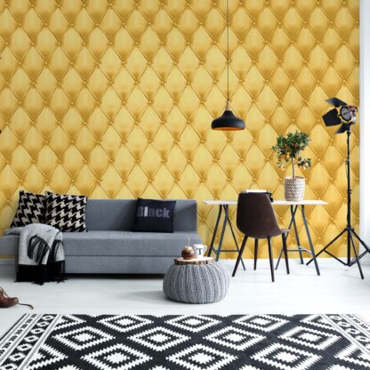 Luxury Yellow Chesterfield Texture(1726WM)