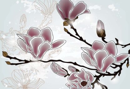 Flowers Magnolia Branch(178WM) - Image 2