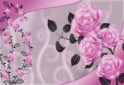 Pink Roses Floral Design(1822WM) - Image 2