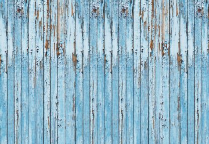 Rustic Painted Blue Wood Planks Texture(1836WM) - Image 2
