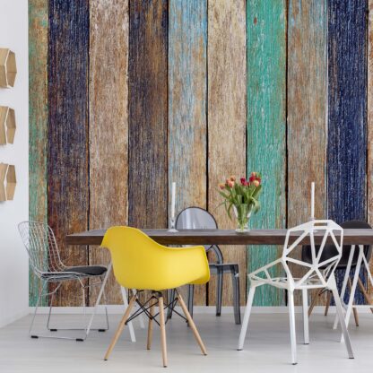Old Painted Wood Planks Texture(1999WM)