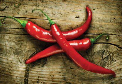 Hot Chillies Food Wood Texture(2015WM) - Image 2