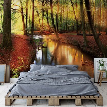 Autumn Forest River Nature(2017WM)