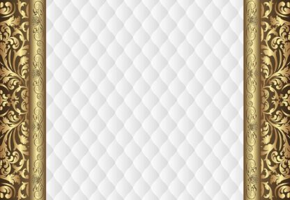 Luxury Gold And White Ornamental Design(2027WM) - Image 2