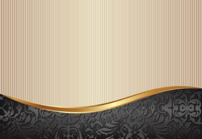 Luxury Black, Gold, And Beige Design(2031WM) - Image 2