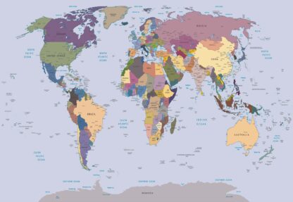 Political World Map(2142WM) - Image 2