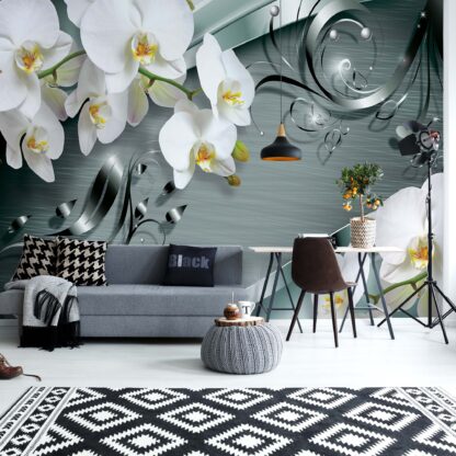 Luxury Ornamental Design Orchids(2160WM)