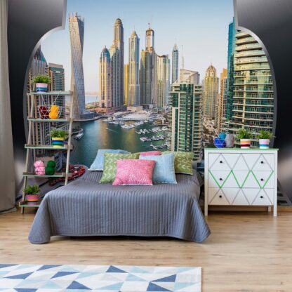 Dubai City Skyline(2201WM)