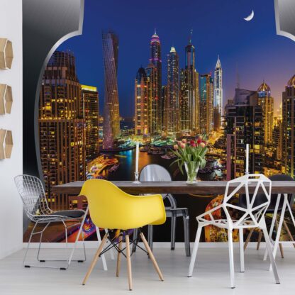 Dubai City Skyline(2202WM)