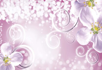 Pink Flowers Sparkles(2267WM) - Image 2