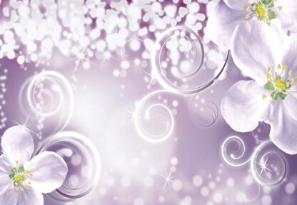 Purple Flowers Sparkles(2268WM) - Image 2
