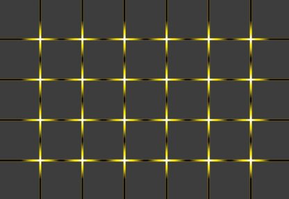 Modern Square Design Yellow Lights(2301WM) - Image 2