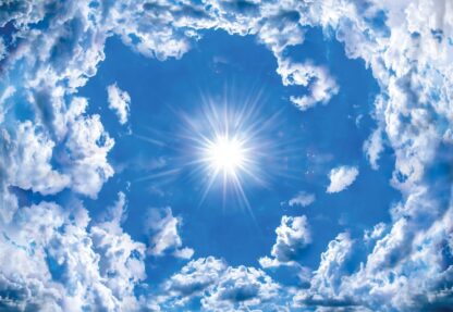 Blue Sky White Clouds(2305WM) - Image 2