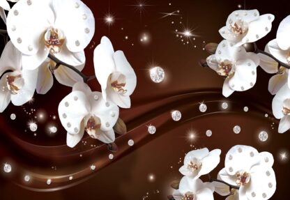 Luxury Design Orchids And Diamonds(2309WM) - Image 2