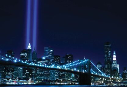 City Brooklyn Bridge New York Blue(232WM) - Image 2