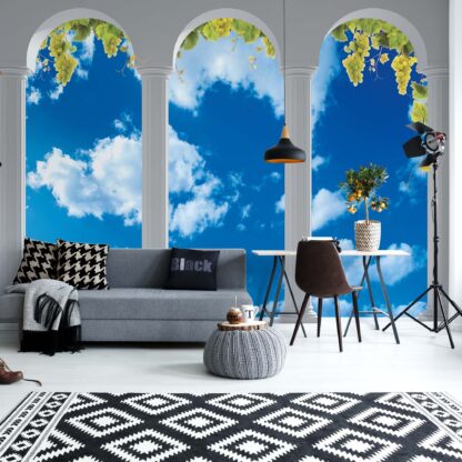 Sky Vines 3D Archway View(2349WM)