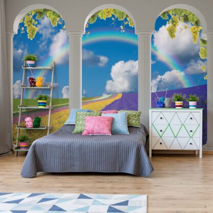 Lavender Field 3D Archway View(2351WM)
