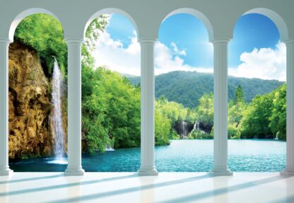 Waterfall Lake Forest 3D Archway View(2353WM) - Image 2