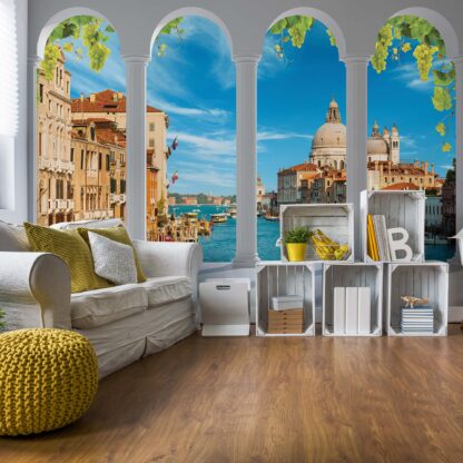 Venice Canal 3D Archway View(2354WM)
