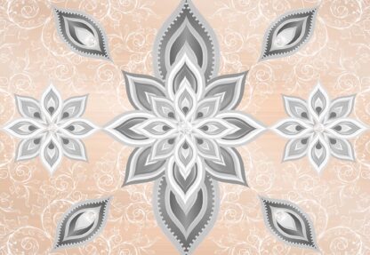 Pink Silver Abstract Pattern(2382WM) - Image 2