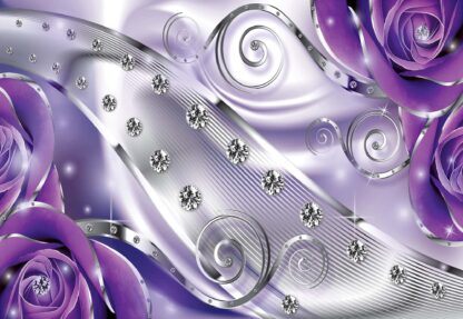 Roses Diamonds Luxury Design Purple(2497WM) - Image 2