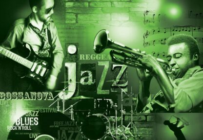 Music Jazz Green(251WM) - Image 2