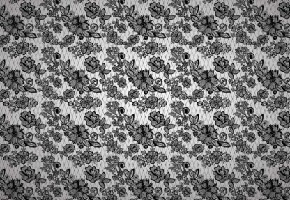 Modern Lace Pattern Black And White(2528WM) - Image 2