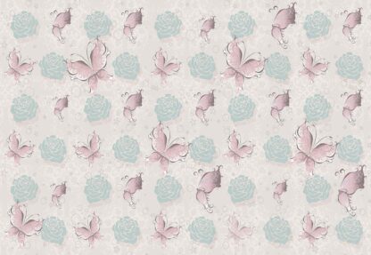 Butterflies And Roses Pattern(2549WM) - Image 2