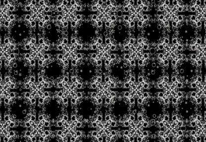 Modern Abstract Pattern Black And White(2554WM) - Image 2