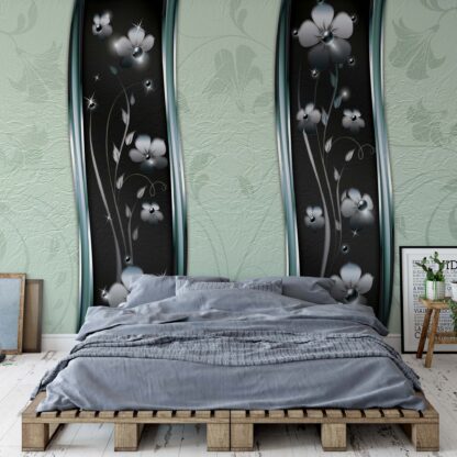 Ornamental Floral Design Green(2616WM)