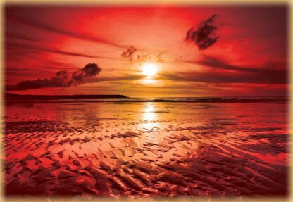 Beach Sunset Coastal(262WM) - Image 2