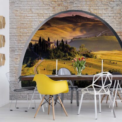 Tuscan Landscape Window View(2839WM)