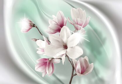 Magnolia Modern Floral Design Green(2843WM) - Image 2