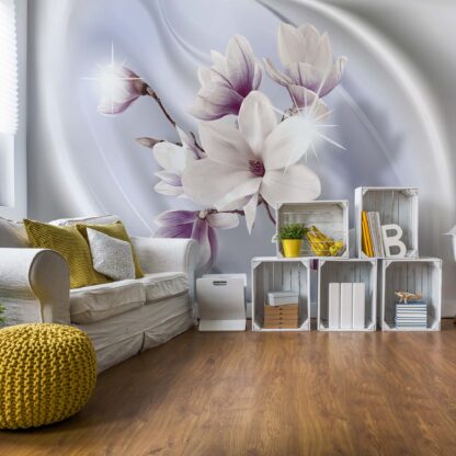 Magnolia Modern Floral Design Blue(2846WM)