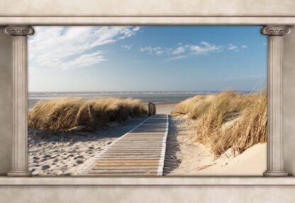 Beach Roman Column View(2862WM) - Image 2