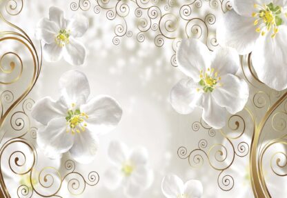 Ornamental Swirls And Flowers(2891WM) - Image 2