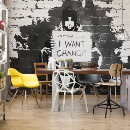 Banksy Graffiti(2897WM)