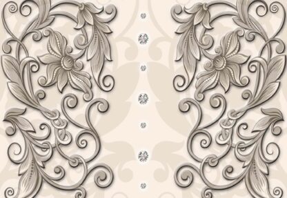 Floral Design Beige(2936WM) - Image 2