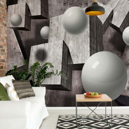 3D Design Balls Concrete Cubes(2943WM)