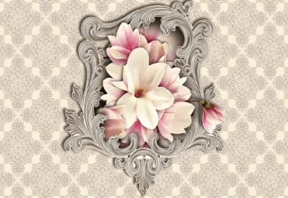 Floral Design Ornamental Frame(2967WM) - Image 2