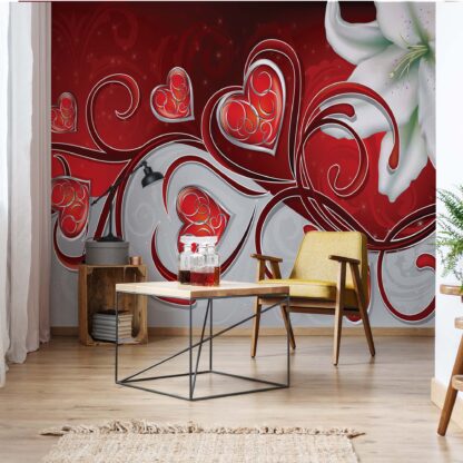 Lily Hearts Modern Design(302WM)