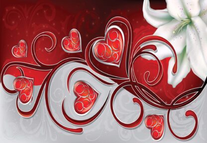 Lily Hearts Modern Design(302WM) - Image 2