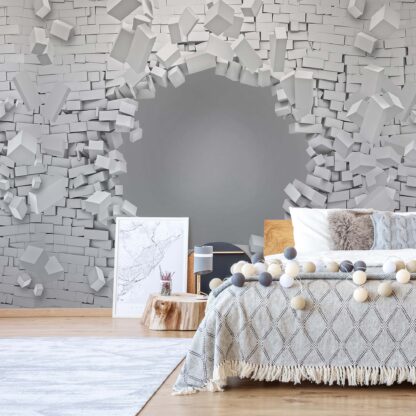 Brick Wall 3D Hole In Wall Illusion(3021WM)