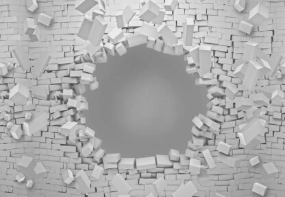 Brick Wall 3D Hole In Wall Illusion(3021WM) - Image 2