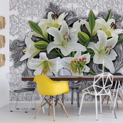 Lillies Modern Floral Design(3027WM)