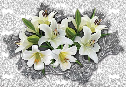 Lillies Modern Floral Design(3027WM) - Image 2
