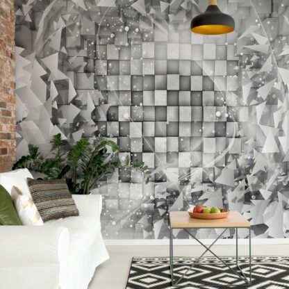 Abstract 3D Design Grey(3028WM)