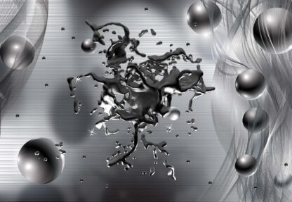 Abstract 3D Design Molten Metal(3031WM) - Image 2